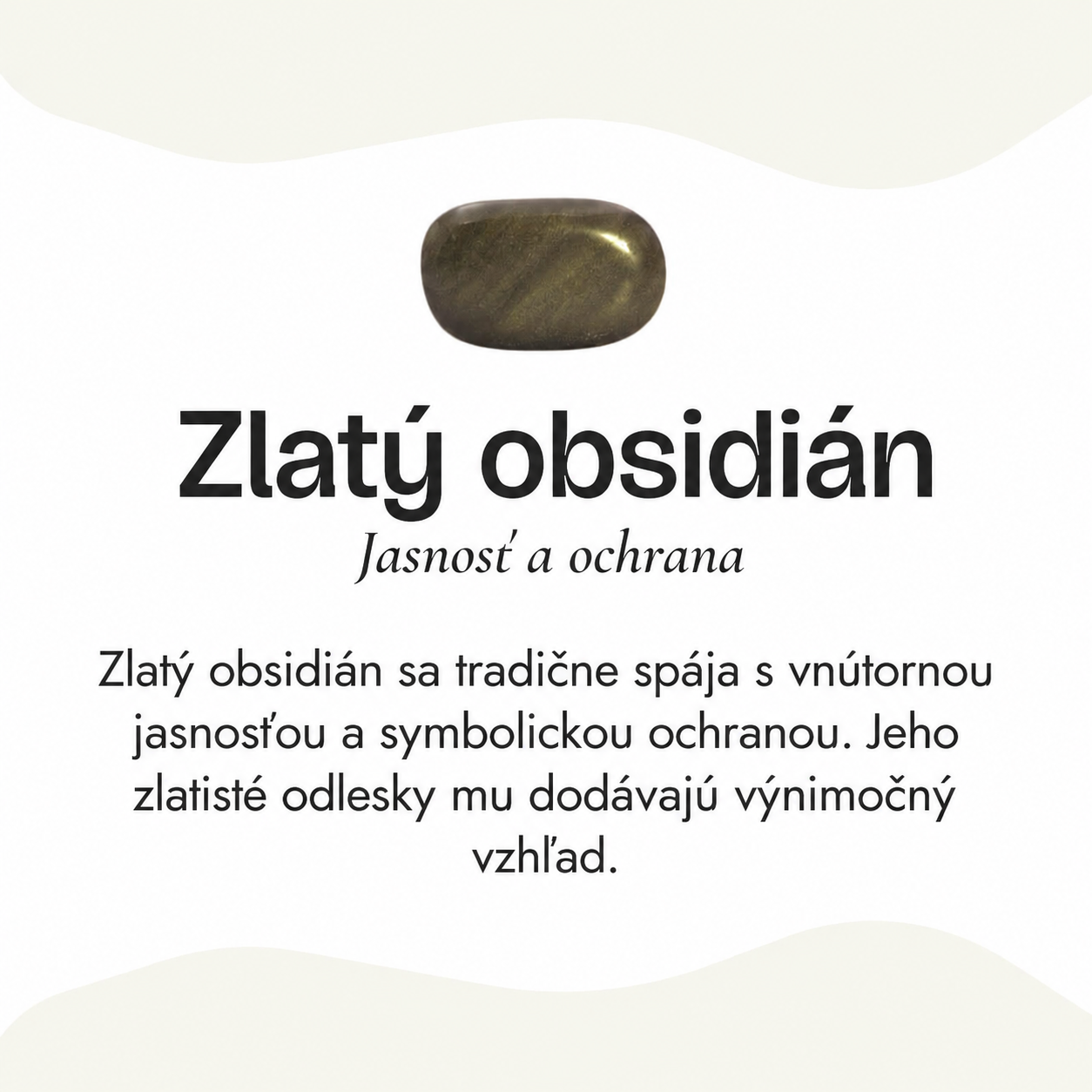 Zlatý obsidián
